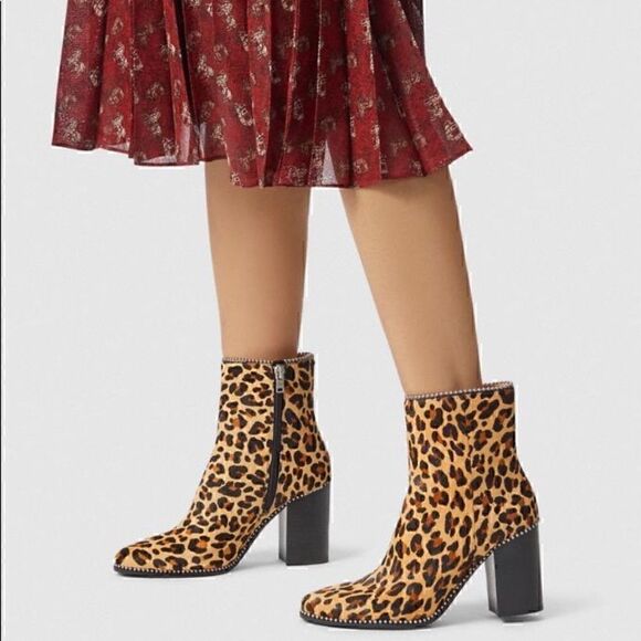 8.5 COACH Drea Pony Hair Bootie New in Box $295 - Picture 1 of 11